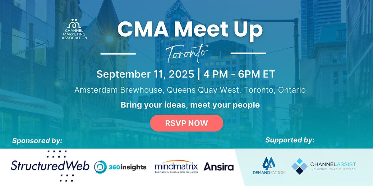 CMA Meet Up Toronto, 11 September | Event in Toronto | AllEvents