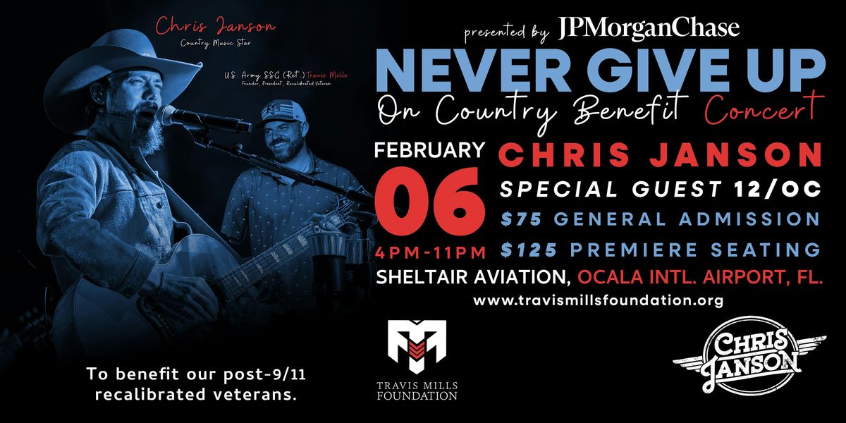 Never Give Up On Country Benefit Concert, 6 February | Event in Ocala | AllEvents