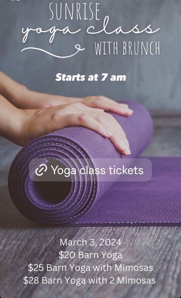 Sunrise yoga & brunch on the farm , 1855 New Hope Rd, Joelton TN 37080