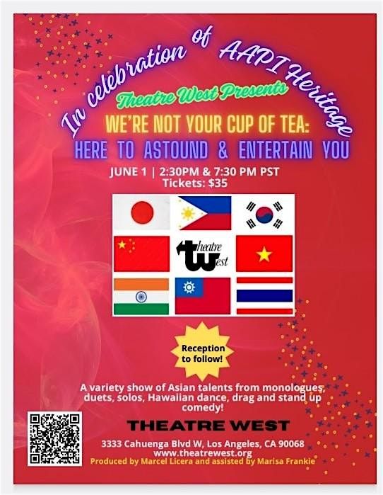 We're Not Your Cup of Tea 2, 1 June | Event in Los Angeles | AllEvents
