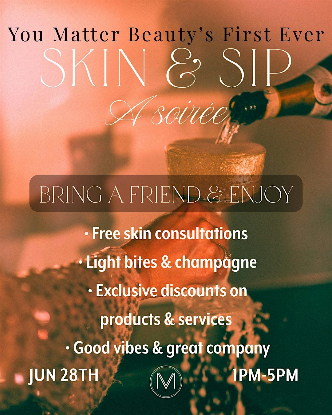 SKIN & SIP, 28 June | Event in Portland | AllEvents