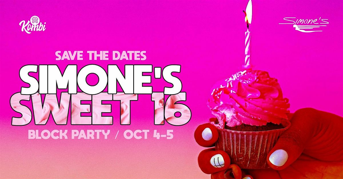 Simone's Bar Sweet 16 Anniversary Celebration and 1st Annual Block Party., 4 October | Event in Chicago | AllEvents