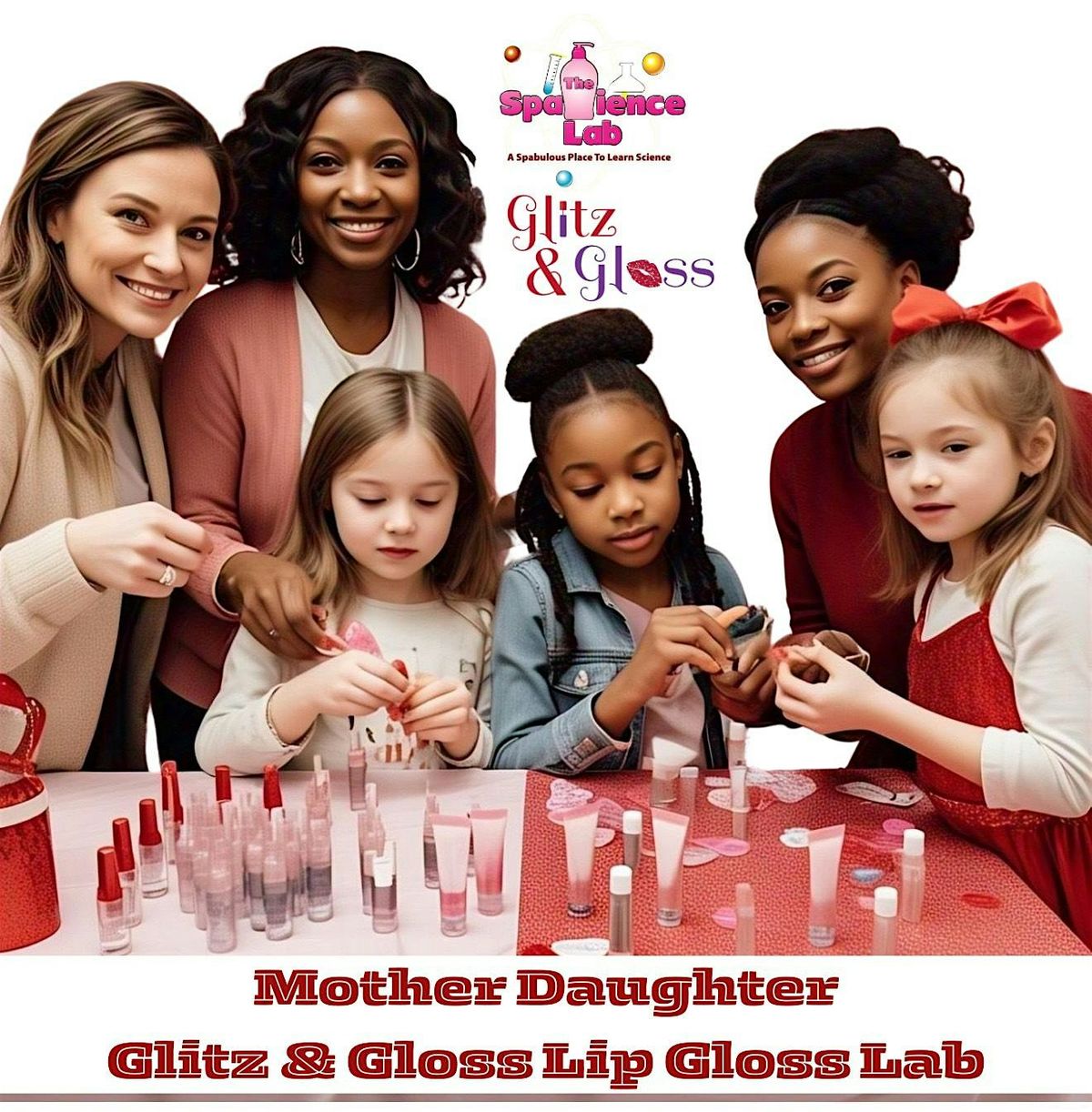 Mother Daughter : Glitz & Gloss Lip Gloss Lab, 3 May | Event in Indianapolis | AllEvents