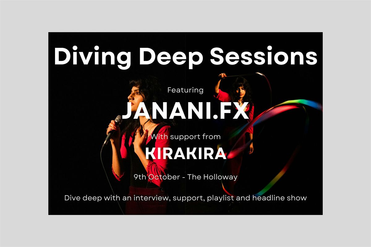 Diving Deep With Janani.fx, 9 October | Event in Norwich | AllEvents