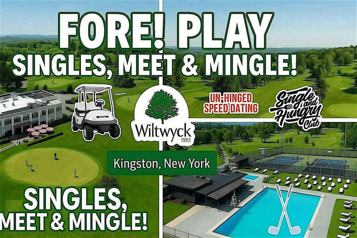 Fore! Play: Singles Meet & Mingle Fore! Love, 7 September | Event in Kingston | AllEvents