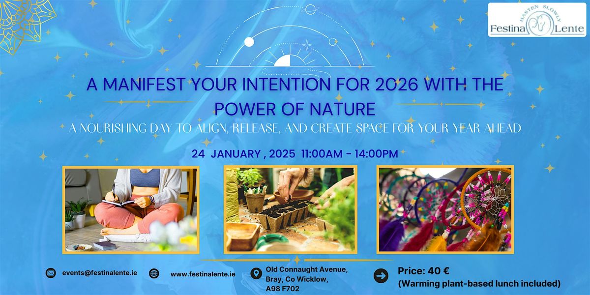 Manifest Your Intention for 2026 with the Power of Nature