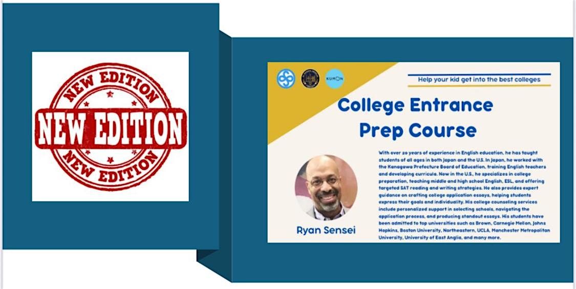 【Hybrid】Study Techniques for College Admissions  Series by Ryan Sensei, 21 September | Event in Queens
