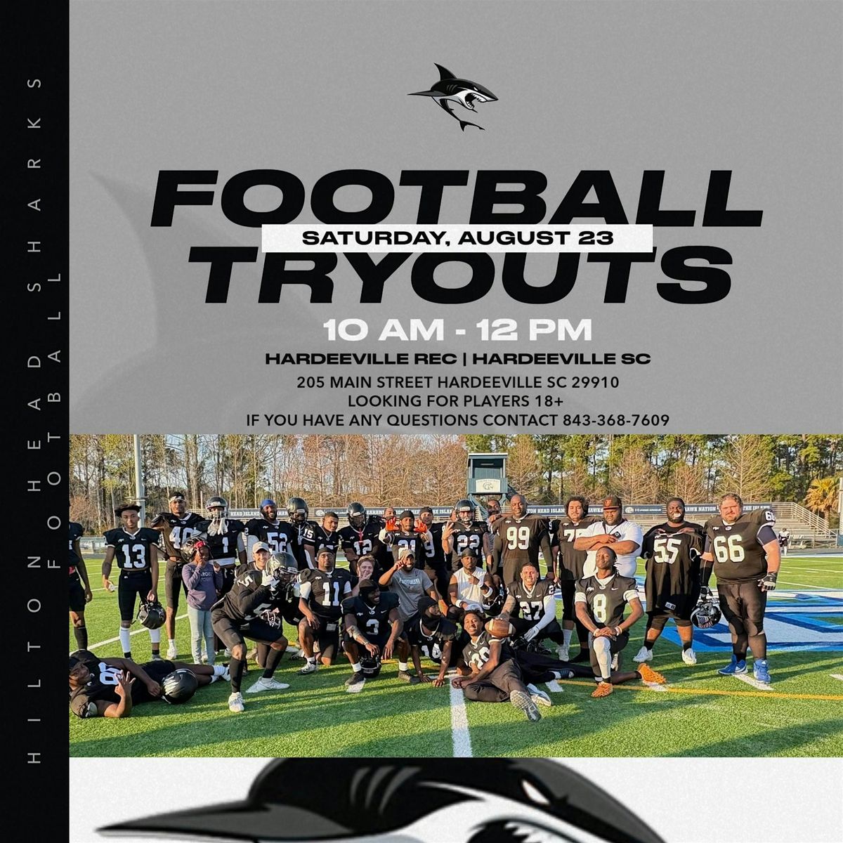 Hilton Head Sharks Fall Tryout, 23 August | Event in Hardeeville | AllEvents