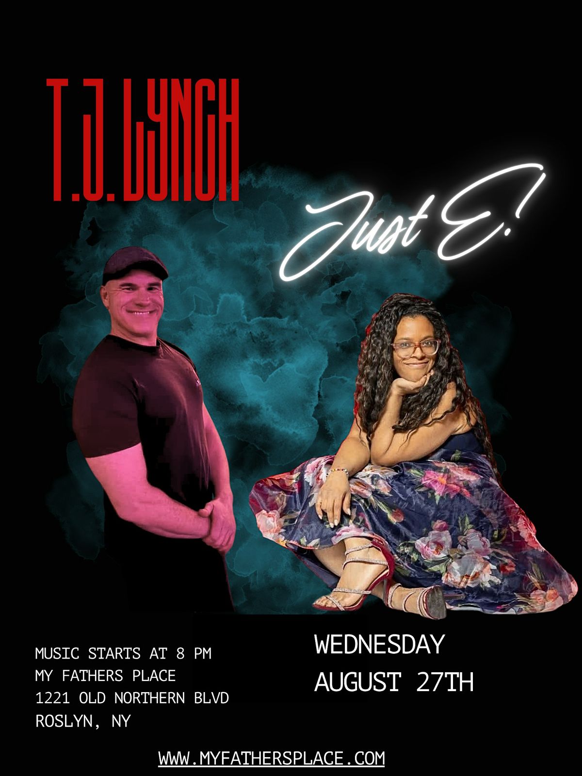 Just E and TJ Lynch, 27 August | Event in Roslyn | AllEvents