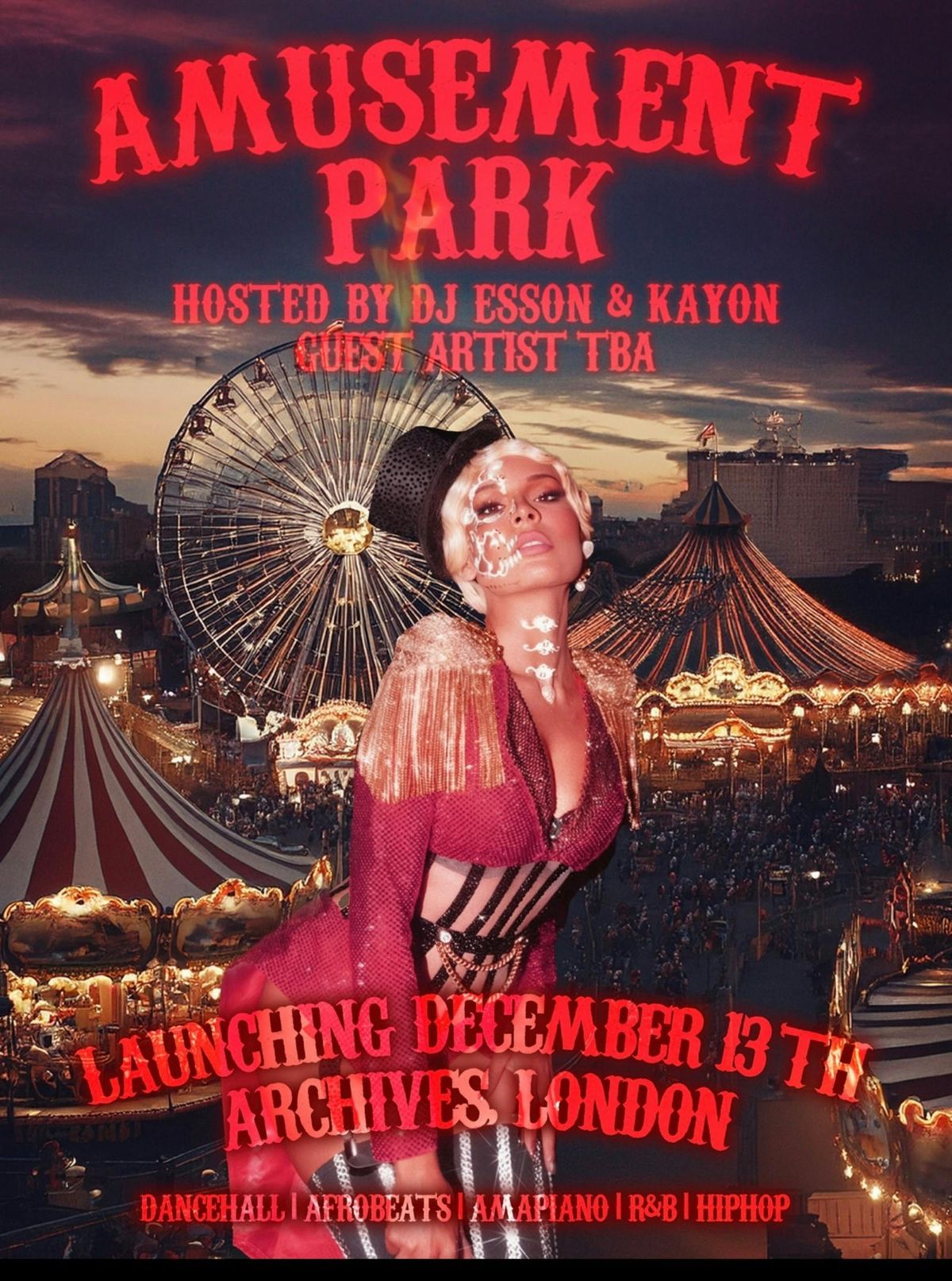 Club360 Presents: Amusement Park 🎡, 13 December | Event in Leytonstone | AllEvents