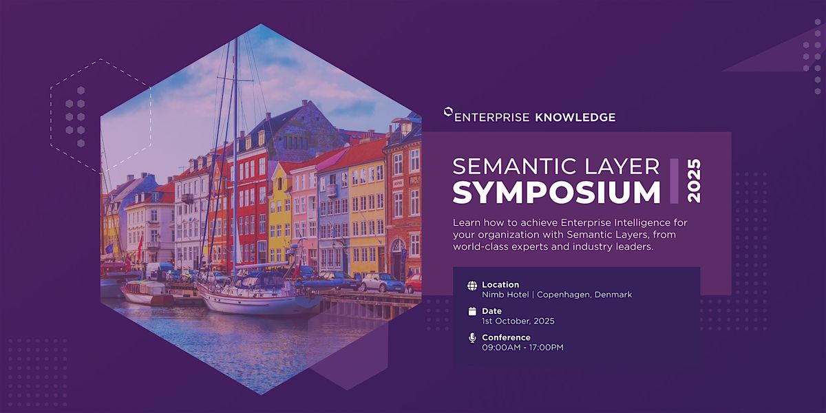 Semantic Layer Symposium 2025, 1 October | Event in Copenhagen  | AllEvents