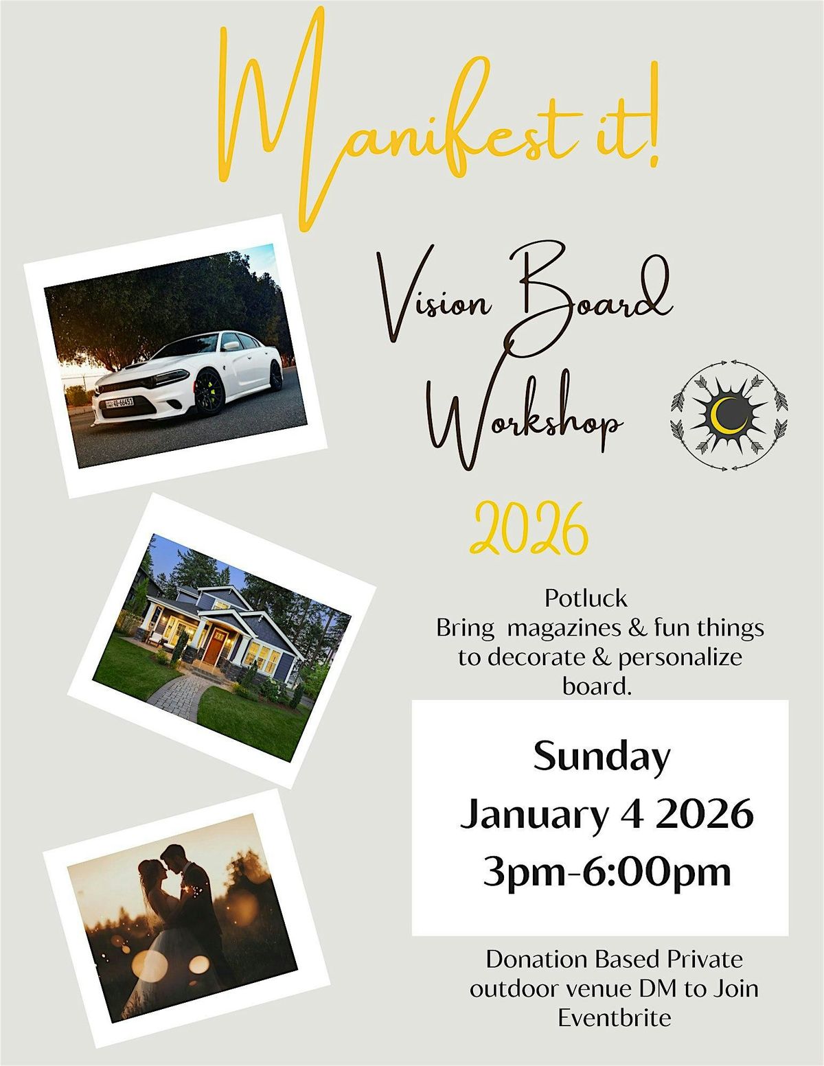Manifest it! Vision Board 2026 Workshop, 4 January | Event in Tampa | AllEvents