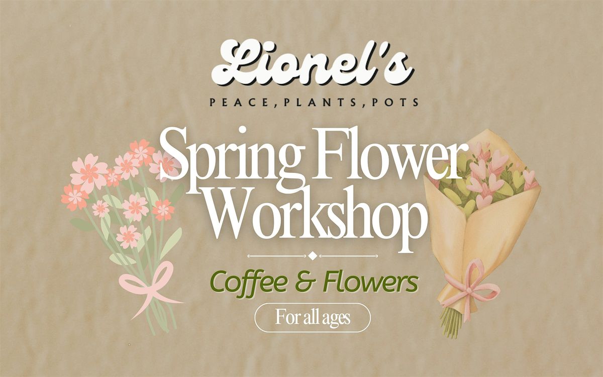 Spring Flower Workshop @ Foxtail Coffee Co. Clermont, 26 April | Event in Clermont | AllEvents