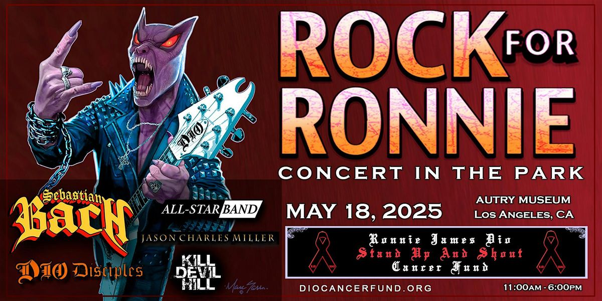 ROCK FOR RONNIE - May 18, 2025, 18 May | Event in Los Angeles | AllEvents