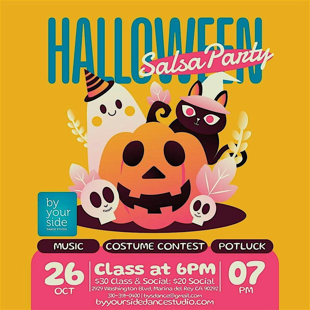 5th Annual Salsa & Bachata Halloween Social and Potluck, 26 October | Event in Marina del Rey | AllEvents