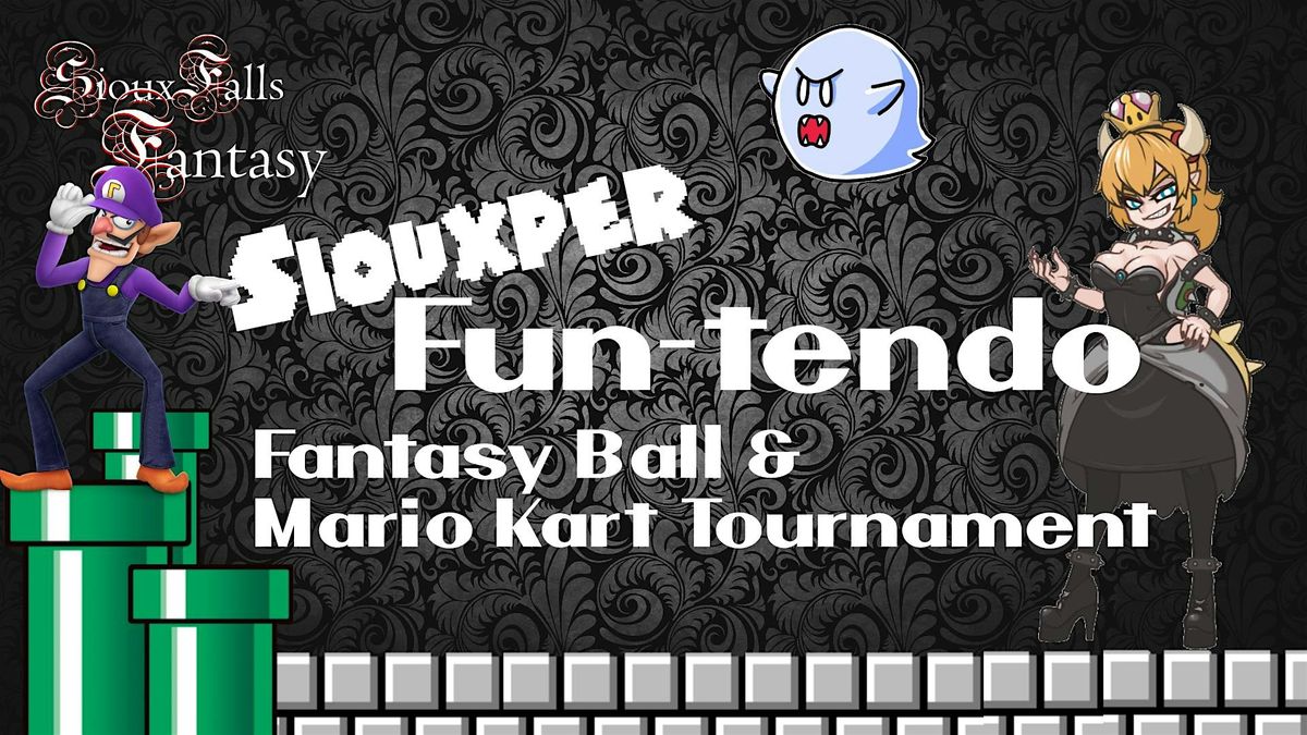 Siouxper Fun-tendo Fantasy Ball & Mario Kart Tournament, 23 May | Event in Sioux Falls | AllEvents