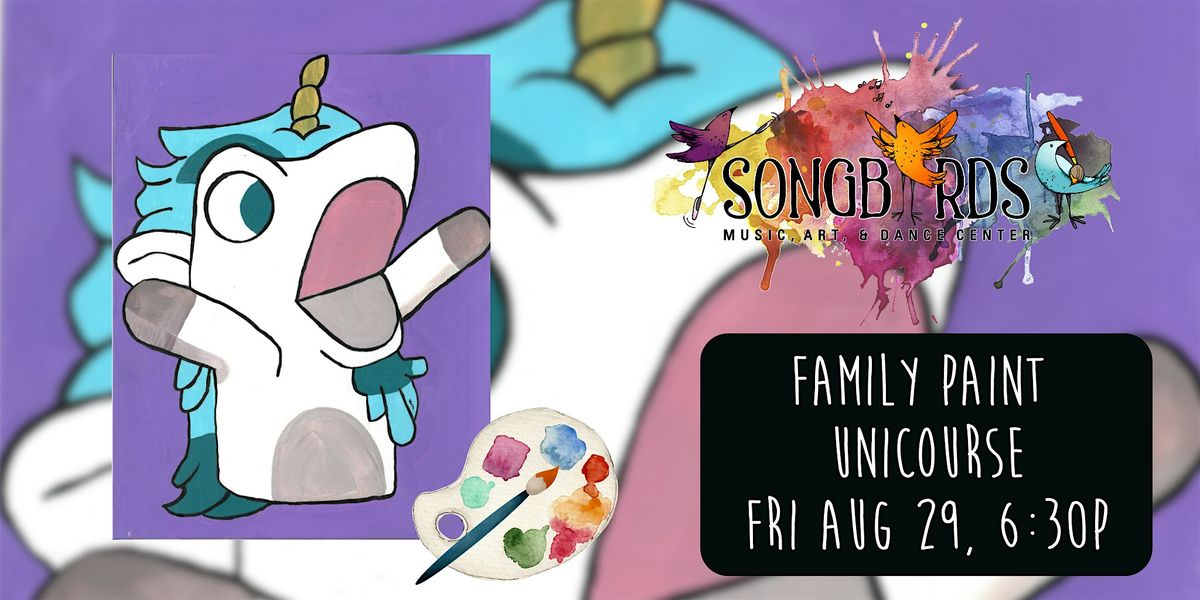 Family Paint Party at Songbirds- Unicourse, 29 August | Event in Oviedo | AllEvents