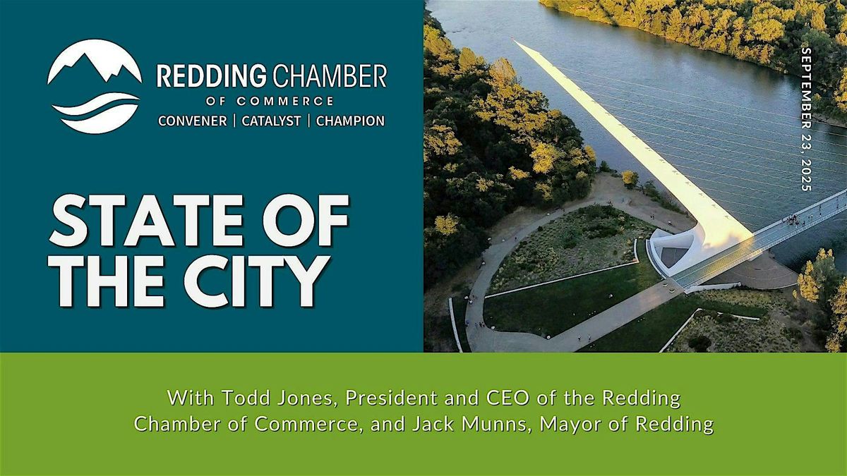 38th Annual State of the City, 23 September | Event in Redding | AllEvents