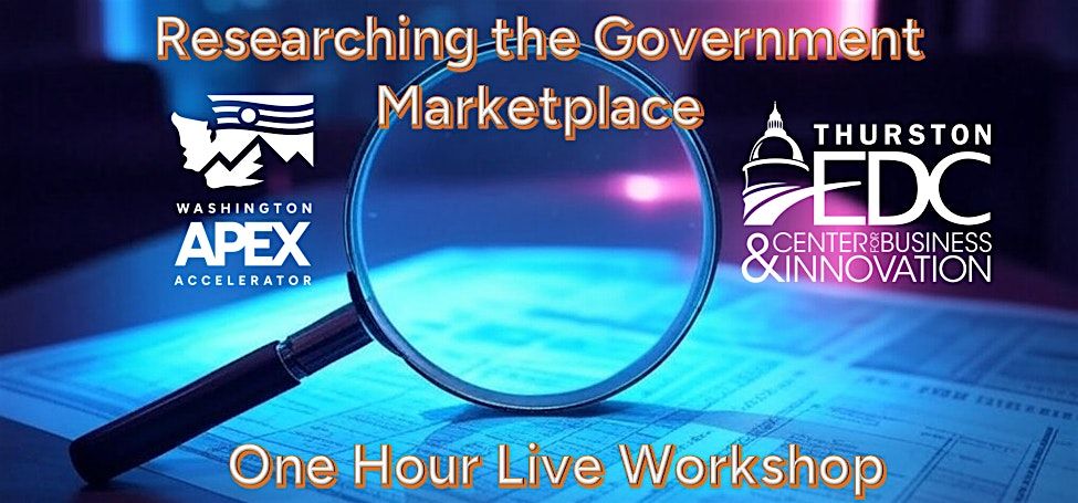 Researching the Government Marketplace | Event in Lacey | AllEvents