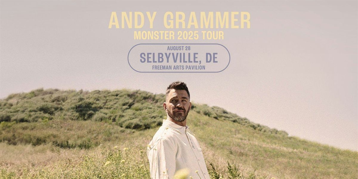 Roundtrip Travel to Andy Grammar the Freeman Arts Pavilion, 28 August | Event in Selbyville | AllEvents