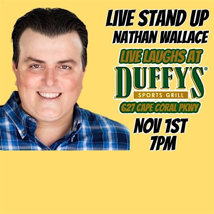 Stand Up Comedy Nathan Wallace, 1 November | Event in Cape Coral | AllEvents