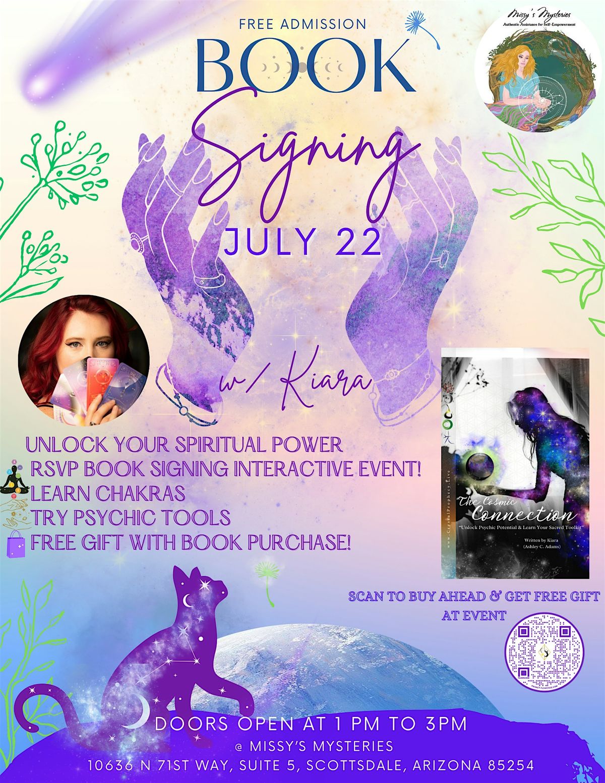 Discover Your Inner Power at Our Spiritual Book Signing Event!, 22 July | Event in Scottsdale | AllEvents