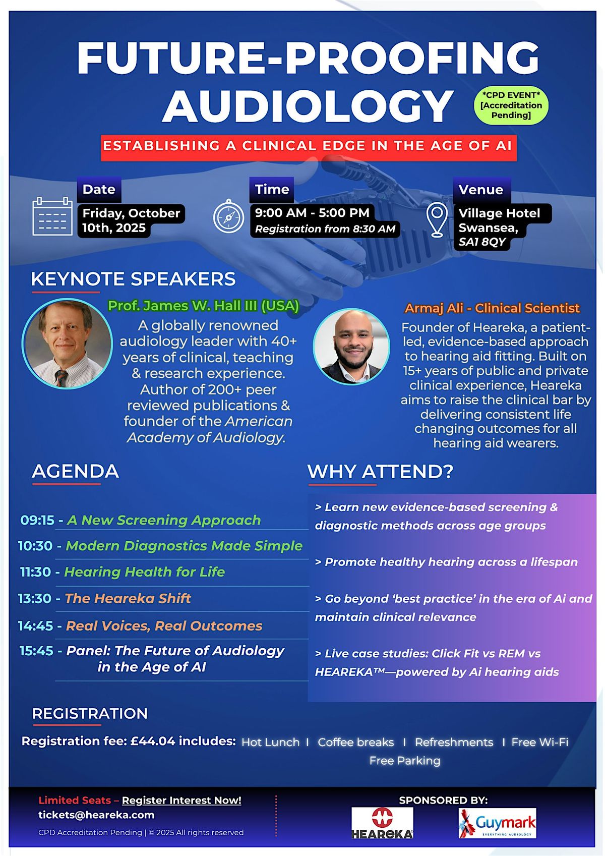 Future-Proofing Audiology: Establishing a Clinical Edge in the Age of AI, 10 October | Event in Swansea | AllEvents