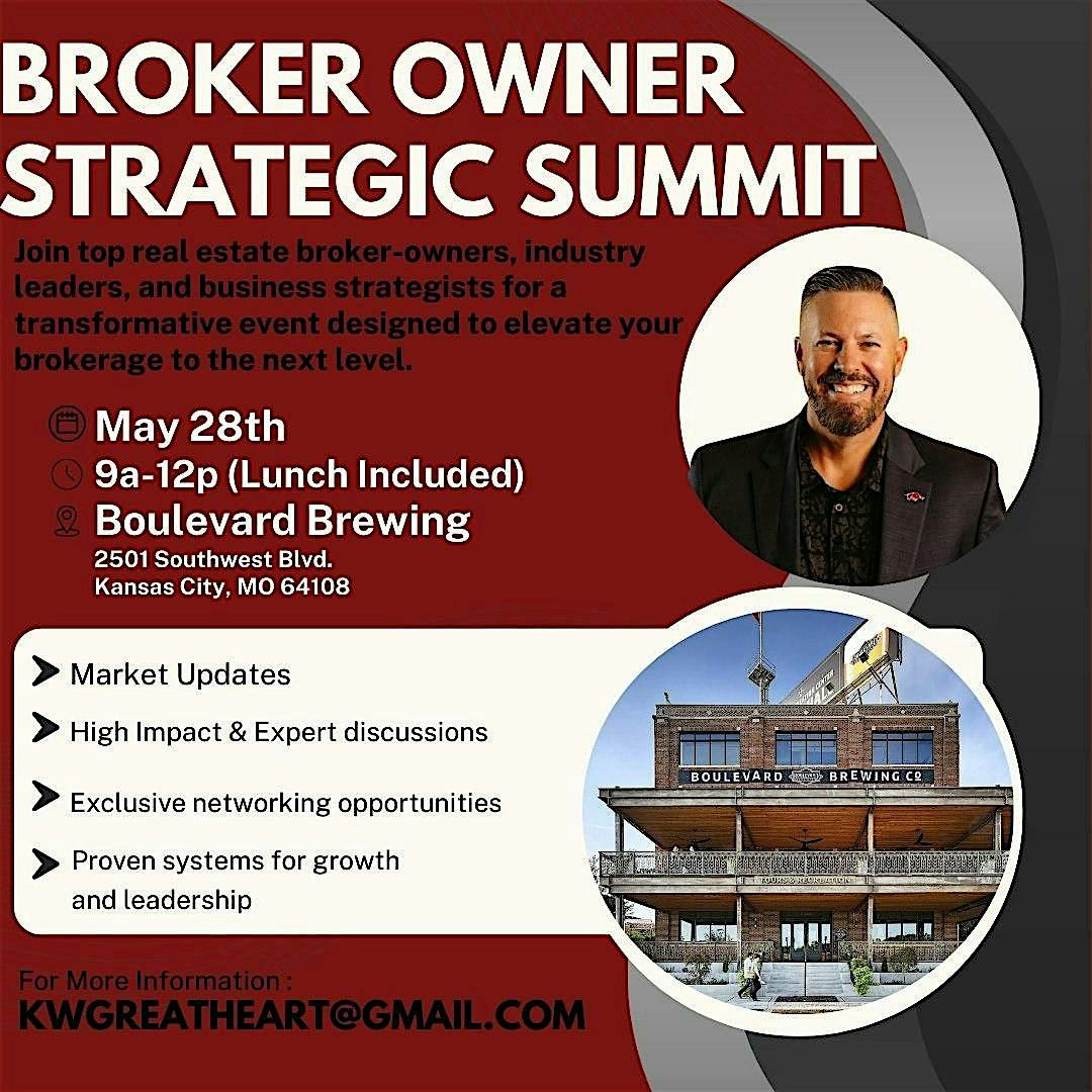 Broker Owner Strategic Summit (B.O.S.S), 28 May | Event in Kansas City | AllEvents