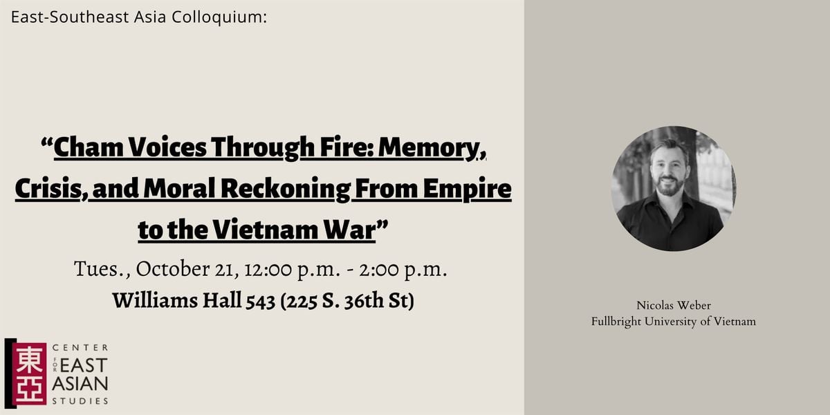 Cham Voices Through Fire, 21 October | Event in Philadelphia | AllEvents