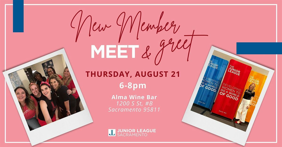Meet & Greet the Junior League of Sacramento, 21 August | Event in Sacramento | AllEvents