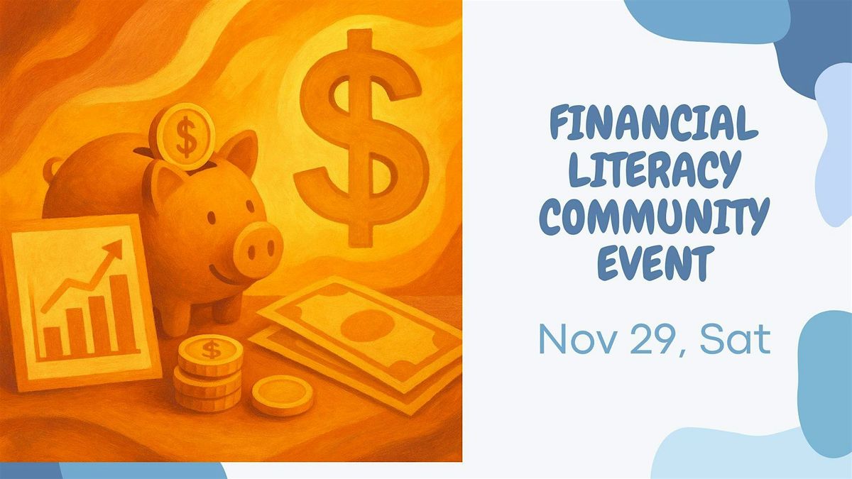 NOV29,SAT, Empowering Financial Literacy Community Networking & Event, 29 November | Event in Richmond Hill