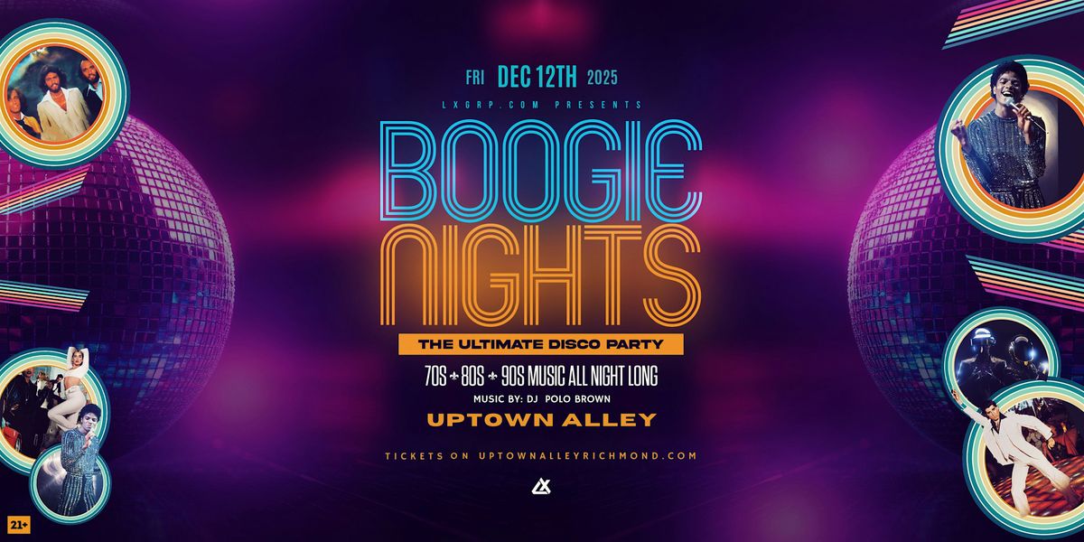 Boogie Nights: The Ultimate Disco Party, 12 December | Event in Midlothian | AllEvents