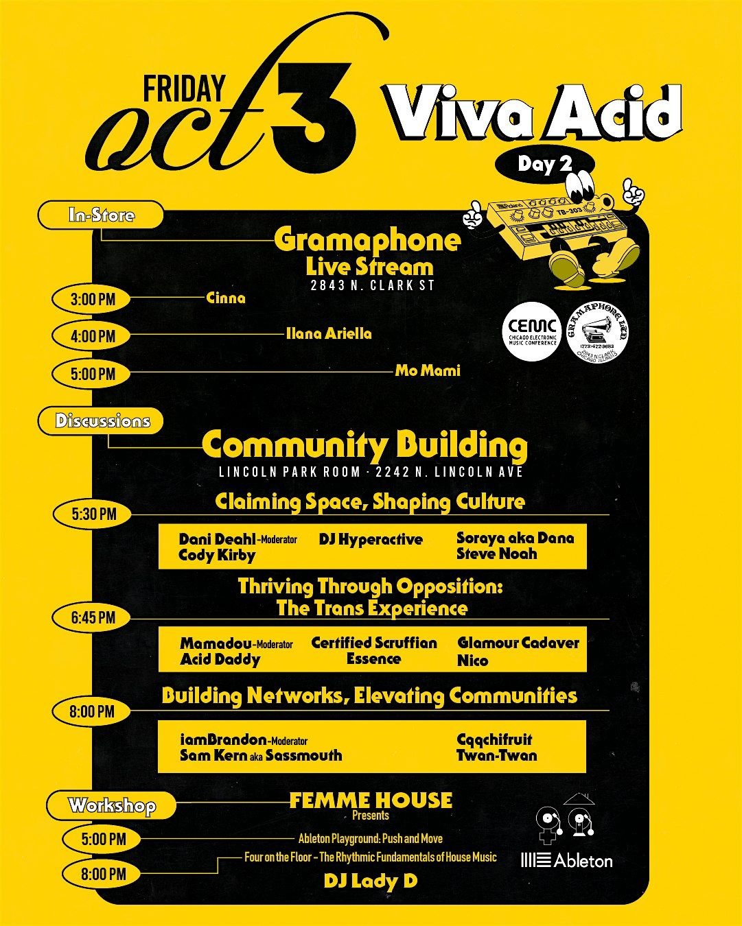 Friday Oct 3rd, 3 October | Event in Chicago | AllEvents