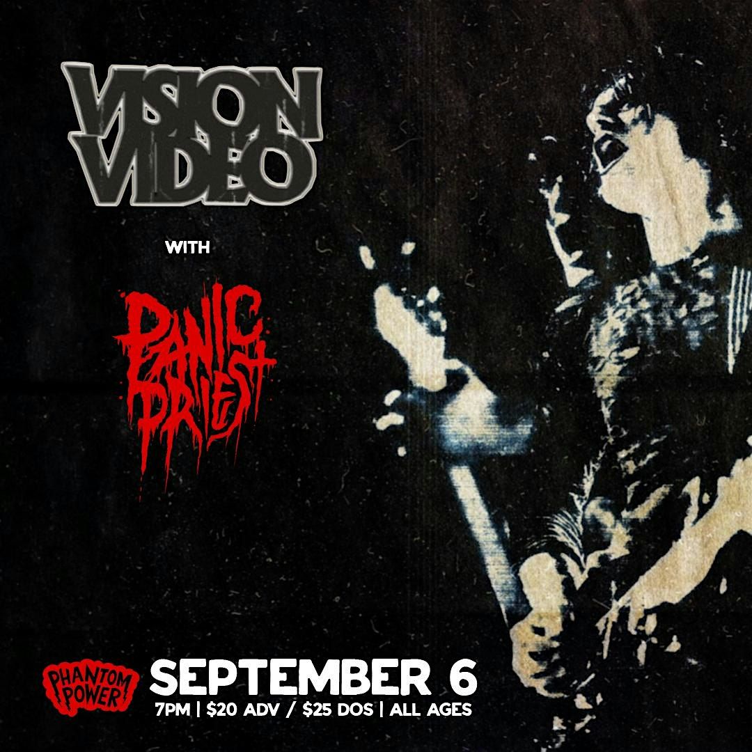 VISION VIDEO w. Panic Priest, 6 September | Event in Millersville | AllEvents