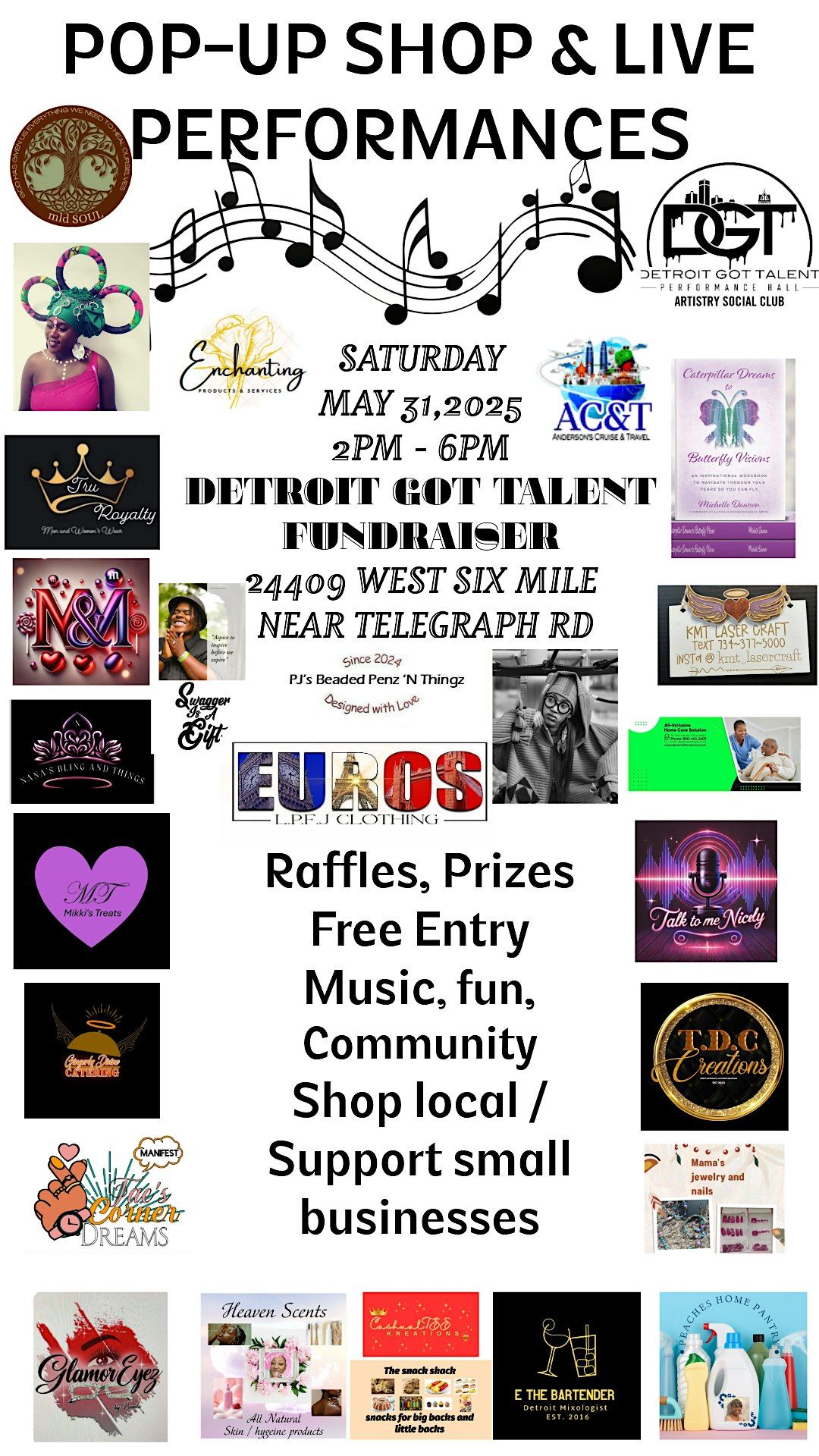 POP-UP shopping & Live entertainment | Event in Detroit | AllEvents