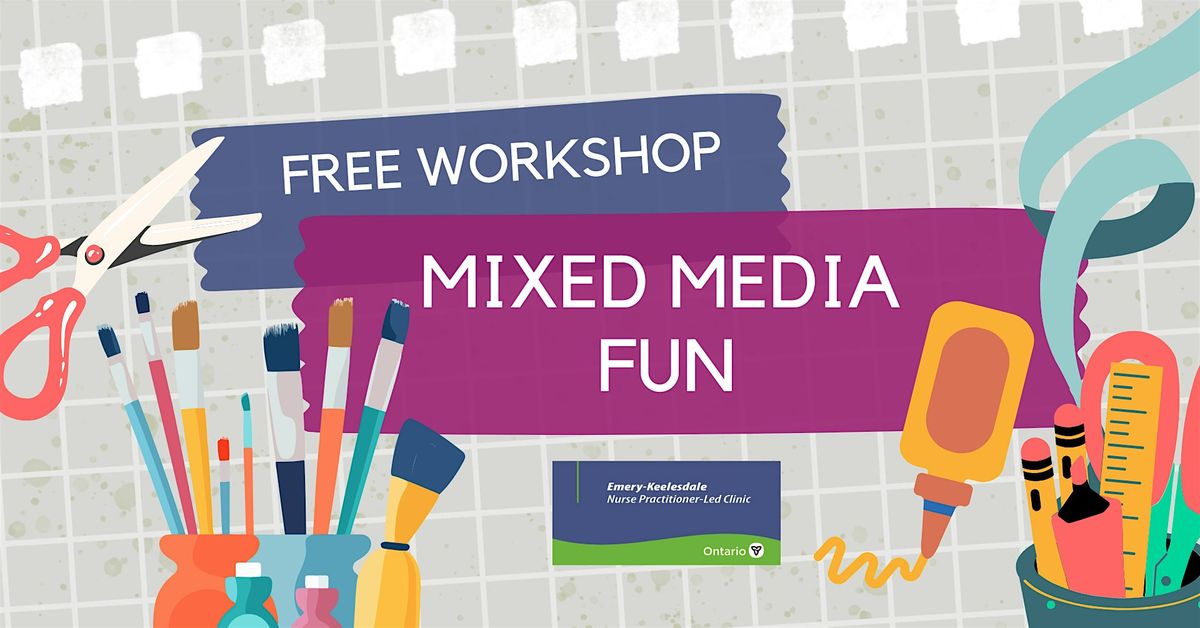 Free Workshop: Mixed Media Fun, 18 December | Event in Toronto | AllEvents