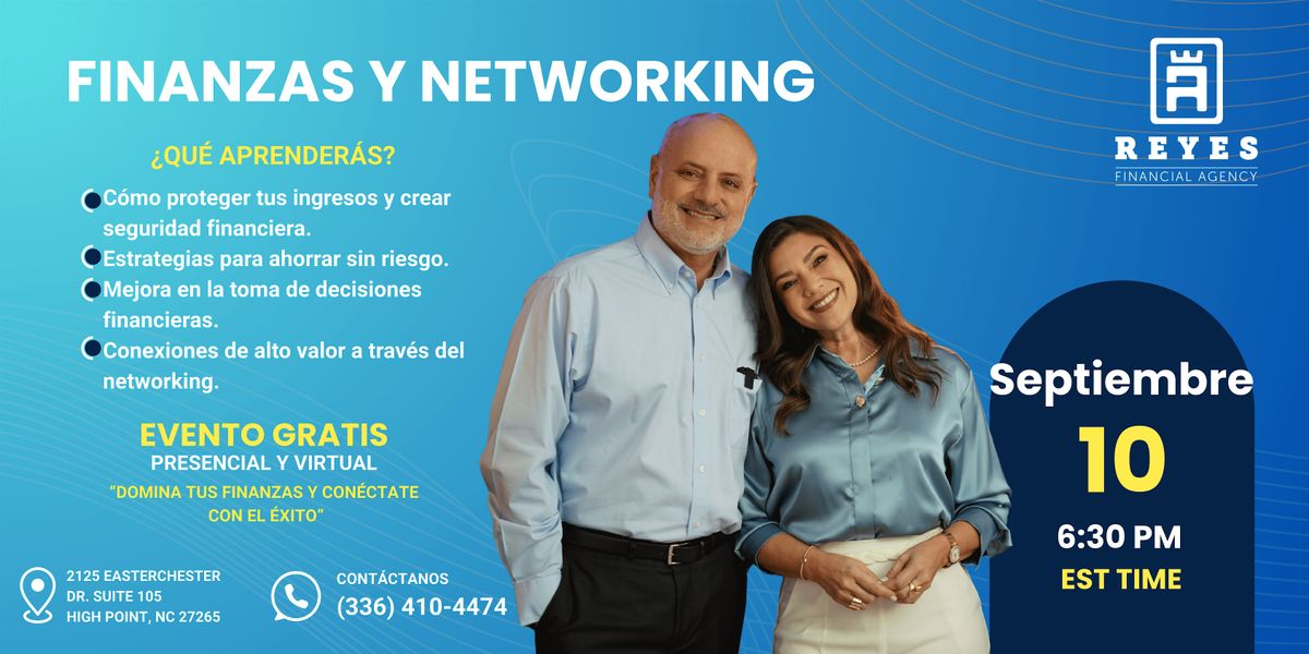 FINANZAS & NETWORKING®, 10 September | Event in High Point | AllEvents