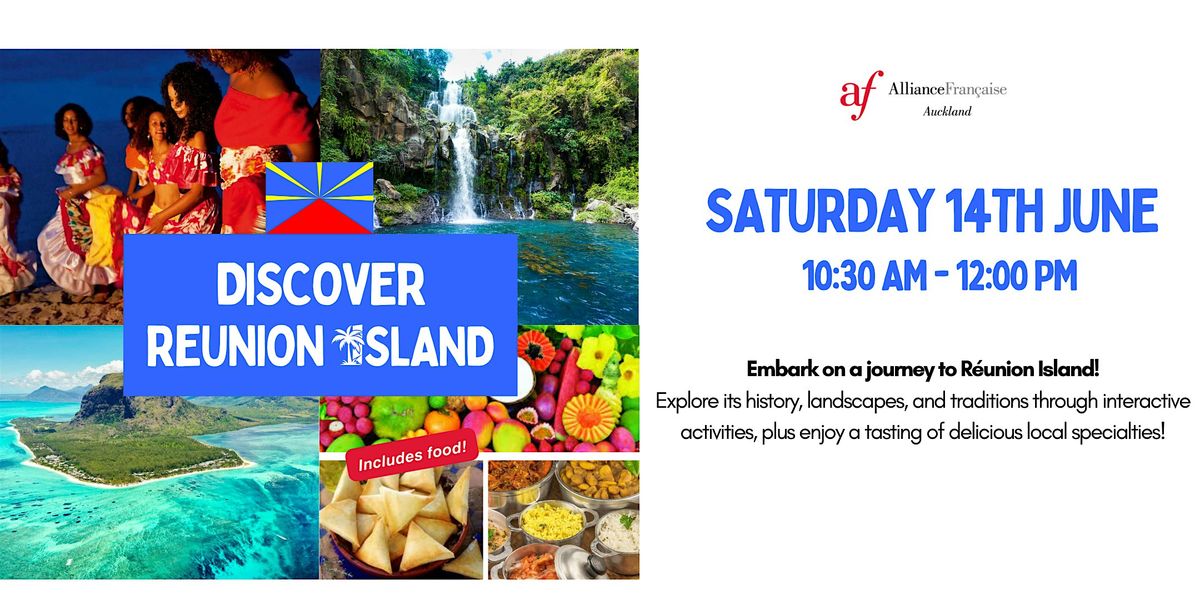 Discover Réunion Island - Regional Workshop, 14 June | Event in Auckland | AllEvents