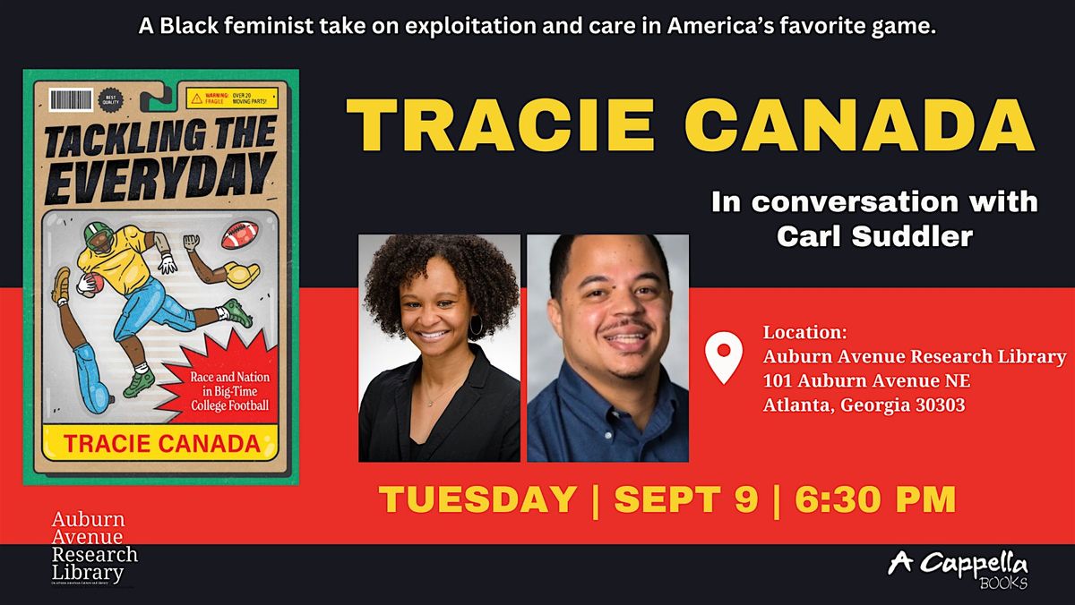 Tackling the Everyday: Race and Nation in Big-Time College Football, 9 September | Event in Atlanta | AllEvents