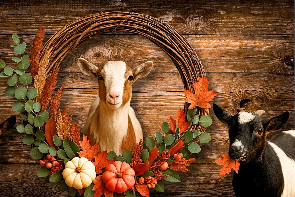 Autumn Wreath-Making Workshop with Goats, 13 September | Event in Glen Allen | AllEvents
