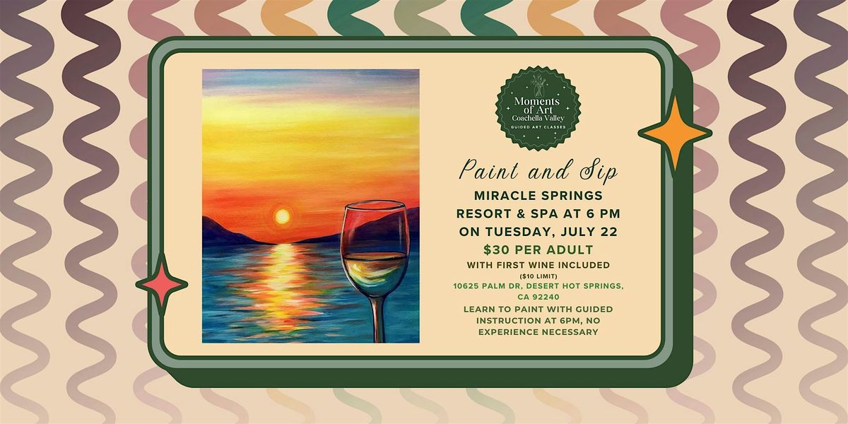 Merlot Glow Paint and Sip, 22 July | Event in Desert Hot Springs | AllEvents