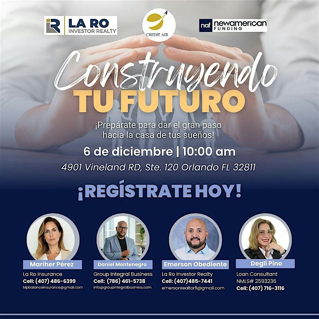 Construyendo Tu Futuro - Jornada de Precalificación, 6 December | Event in Orlando | AllEvents