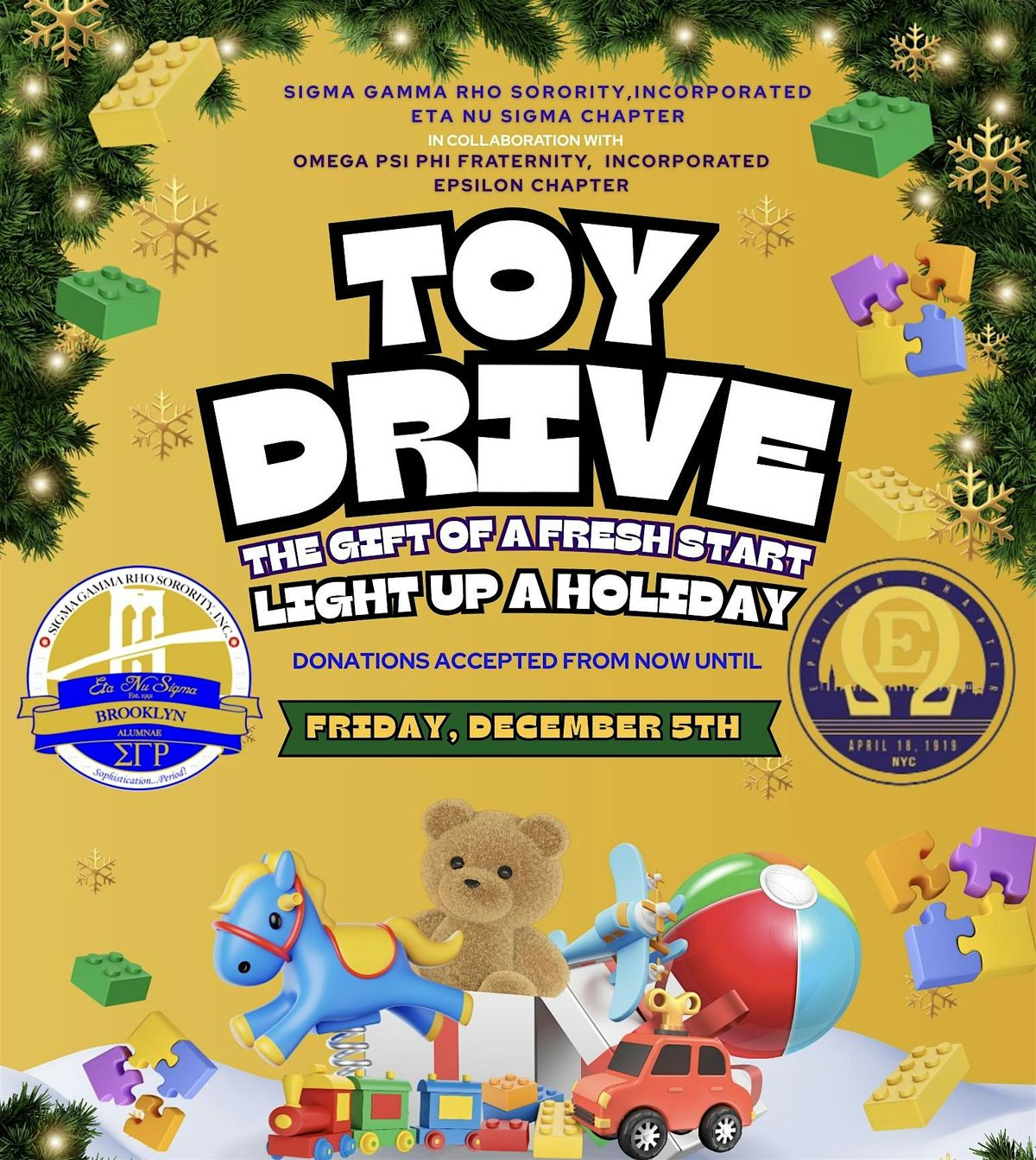 Annual: Toy Drive Social | Event in Brooklyn | AllEvents