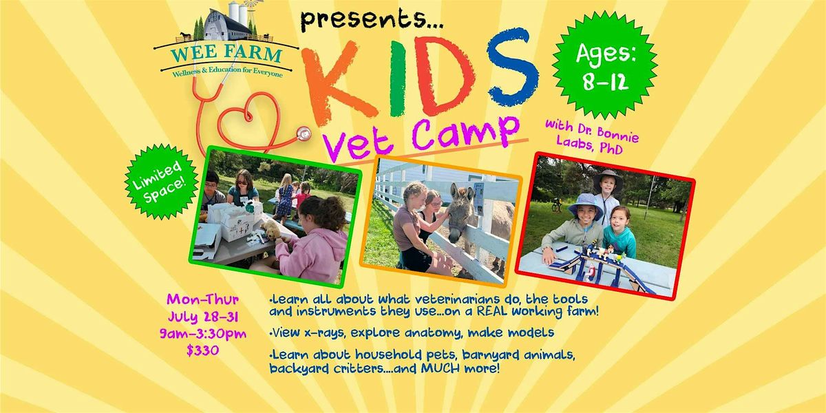 Kids Vet Camp, 28 July | Event in Savage | AllEvents