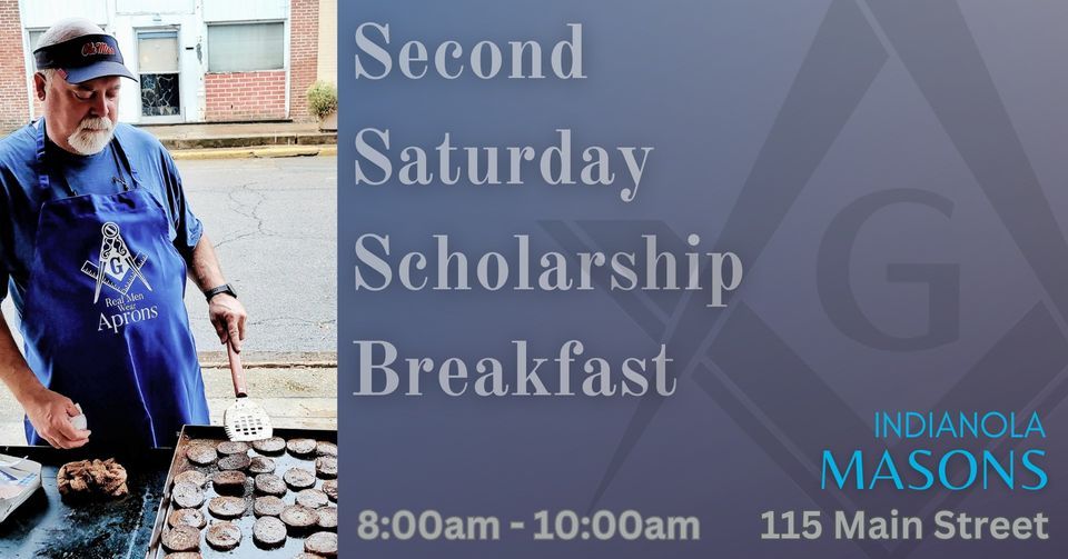 Second Saturday Scholarship Breakfast, Indianola Lodge No. 450 F & A M