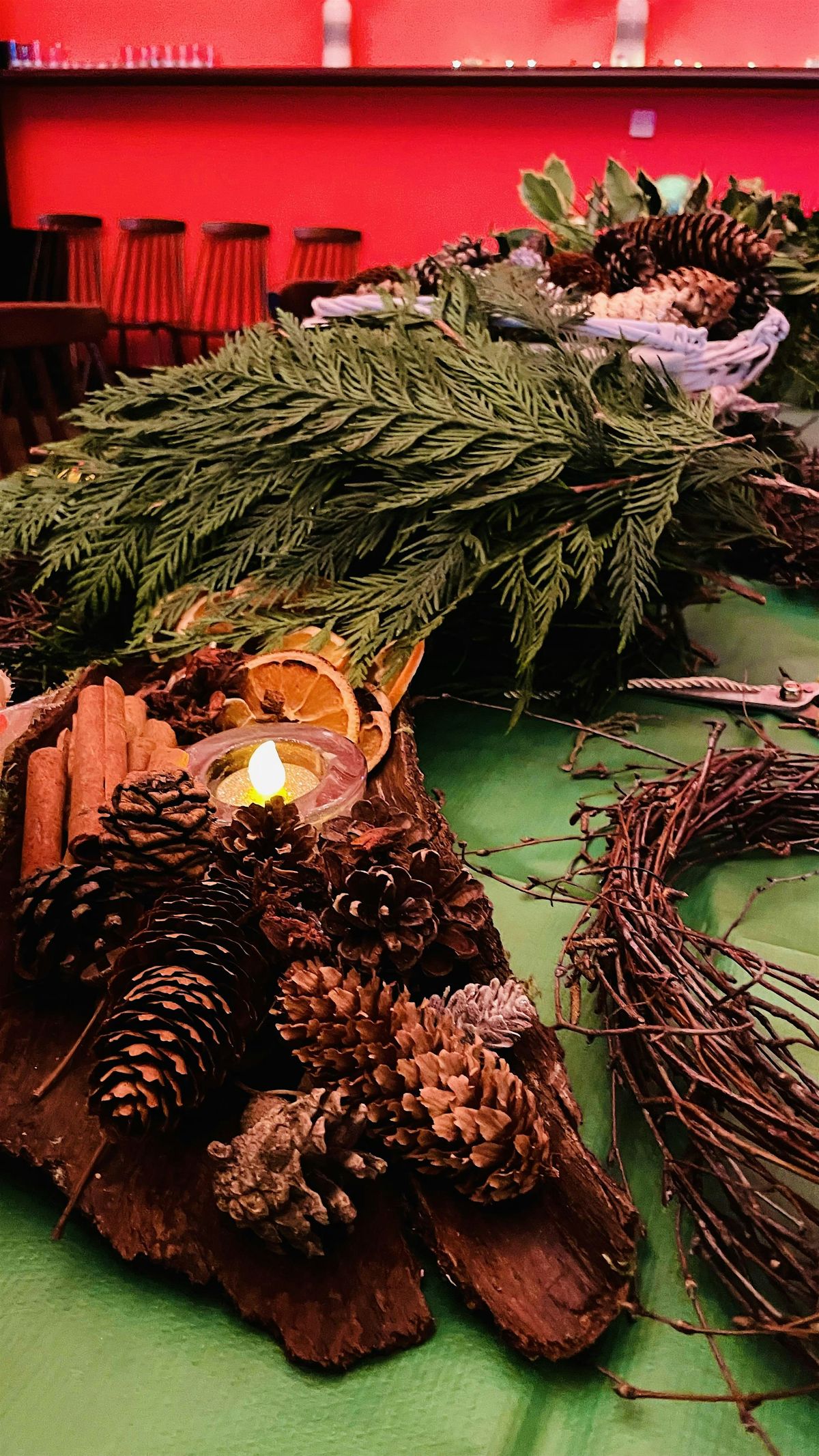 Christmas Wreath Making Workshop, 5 December | Event in Falkirk | AllEvents