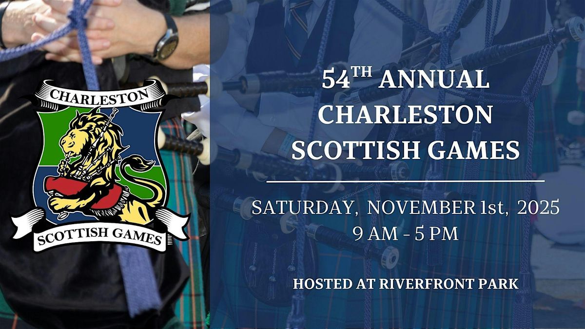 54th Annual Charleston Scottish Games and Highland Gathering, 1 November | Event in North Charleston | AllEvents