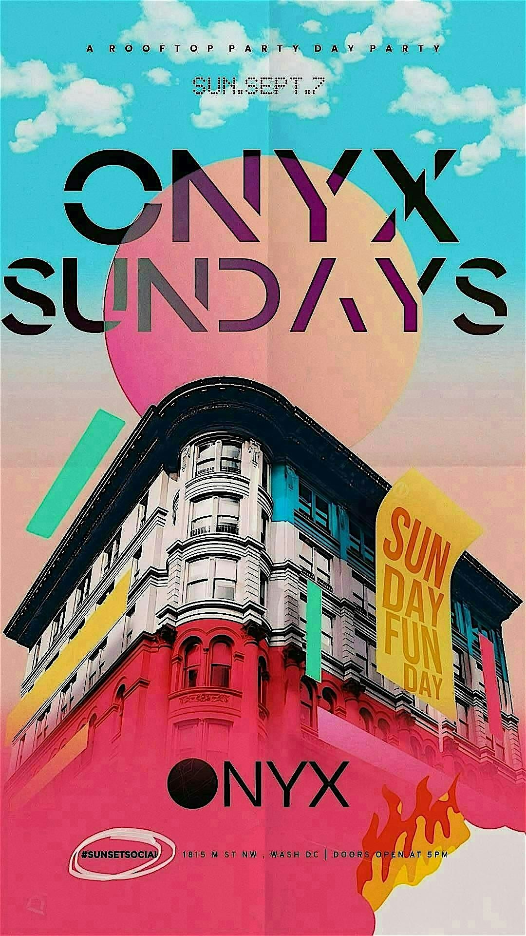 ONYX SUNDAYS: The Day Party | Event in Washington | AllEvents