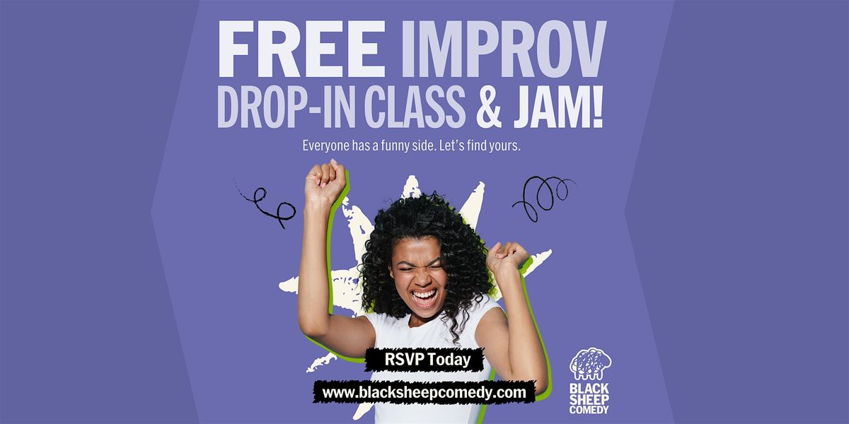 FREE Improv Comedy Drop-In Class & JAM!, 5 October | Event in Carrboro | AllEvents