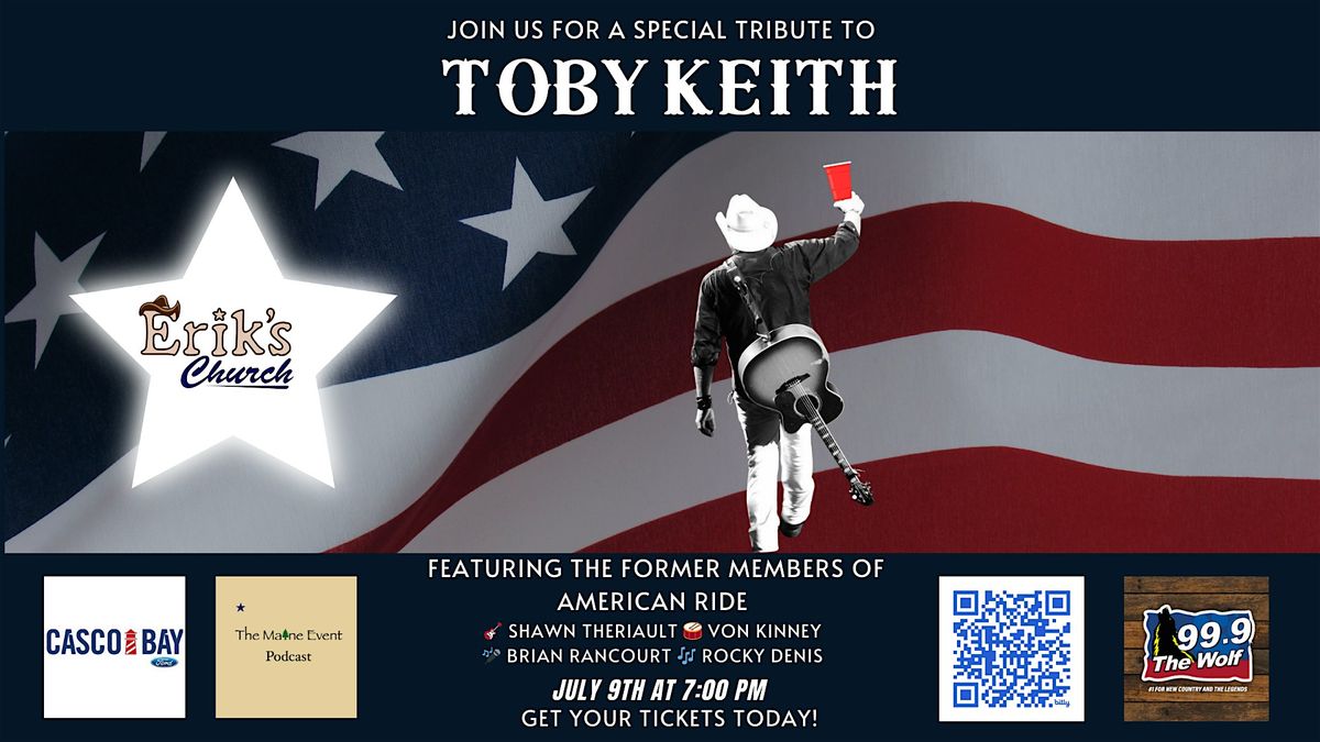 A Tribute to Toby Keith, 9 July | Event in Windham | AllEvents
